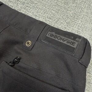 Bonfire Dry Level 3 Ski Snowboard Pants Size M Black 20k Waterproof 15k Breath